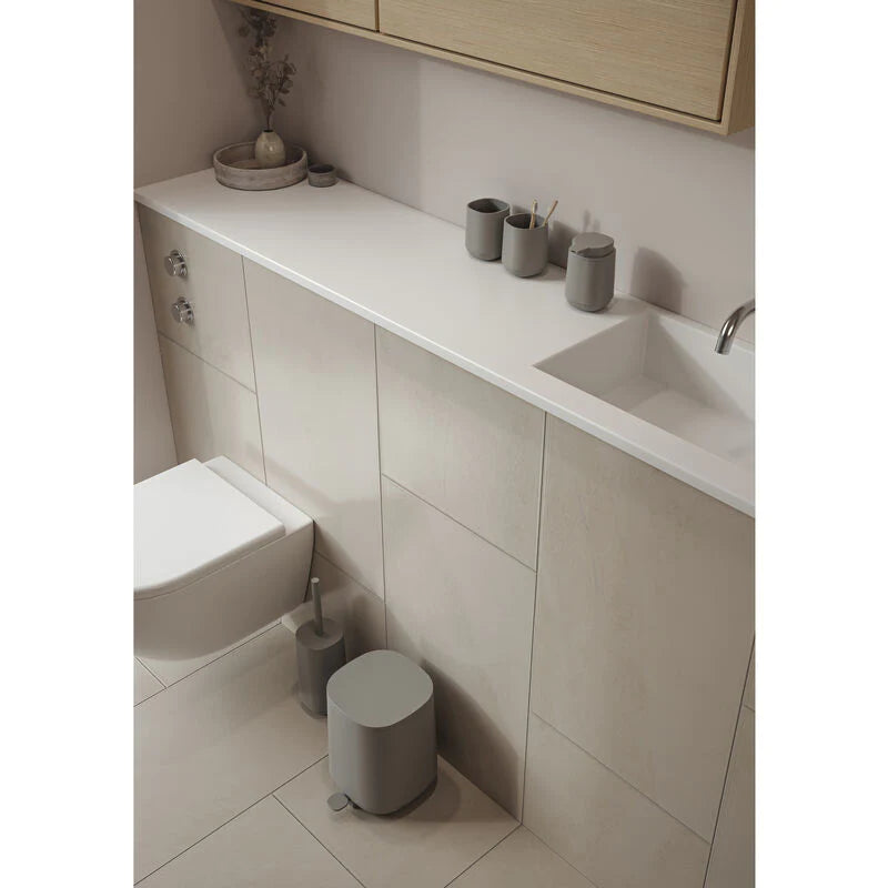 Zone Denmark Pedal bin Time Concrete 3L
